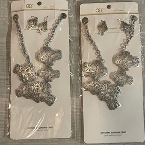 2 for 10 necklace and earring set